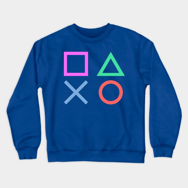 Playstation Crewneck Sweatshirt by hellomammoth